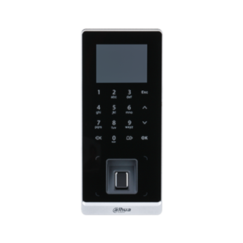 Control de Acceso Standalone Dahua® Huella/Tarjeta/Contraseña IP65 - DHI-ASI2212H-W